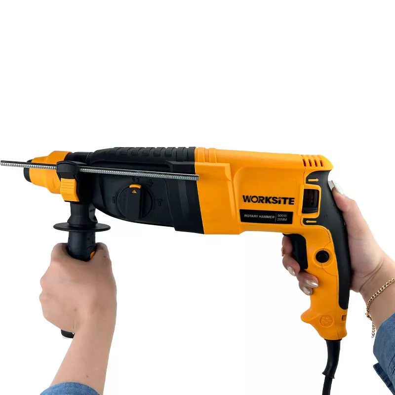 دریل بتن کن 26 میلی متری800 وات 3 کیلویی ورکسایت مدل ERH 106