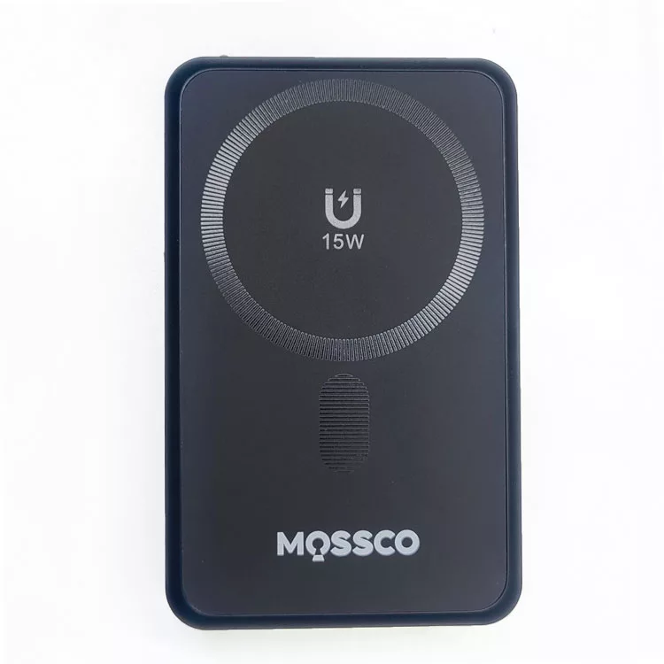 پاوربانک وایرلس موسکو مدل IP-25 ظرفیت 10000 میلی‌آمپر ساعت