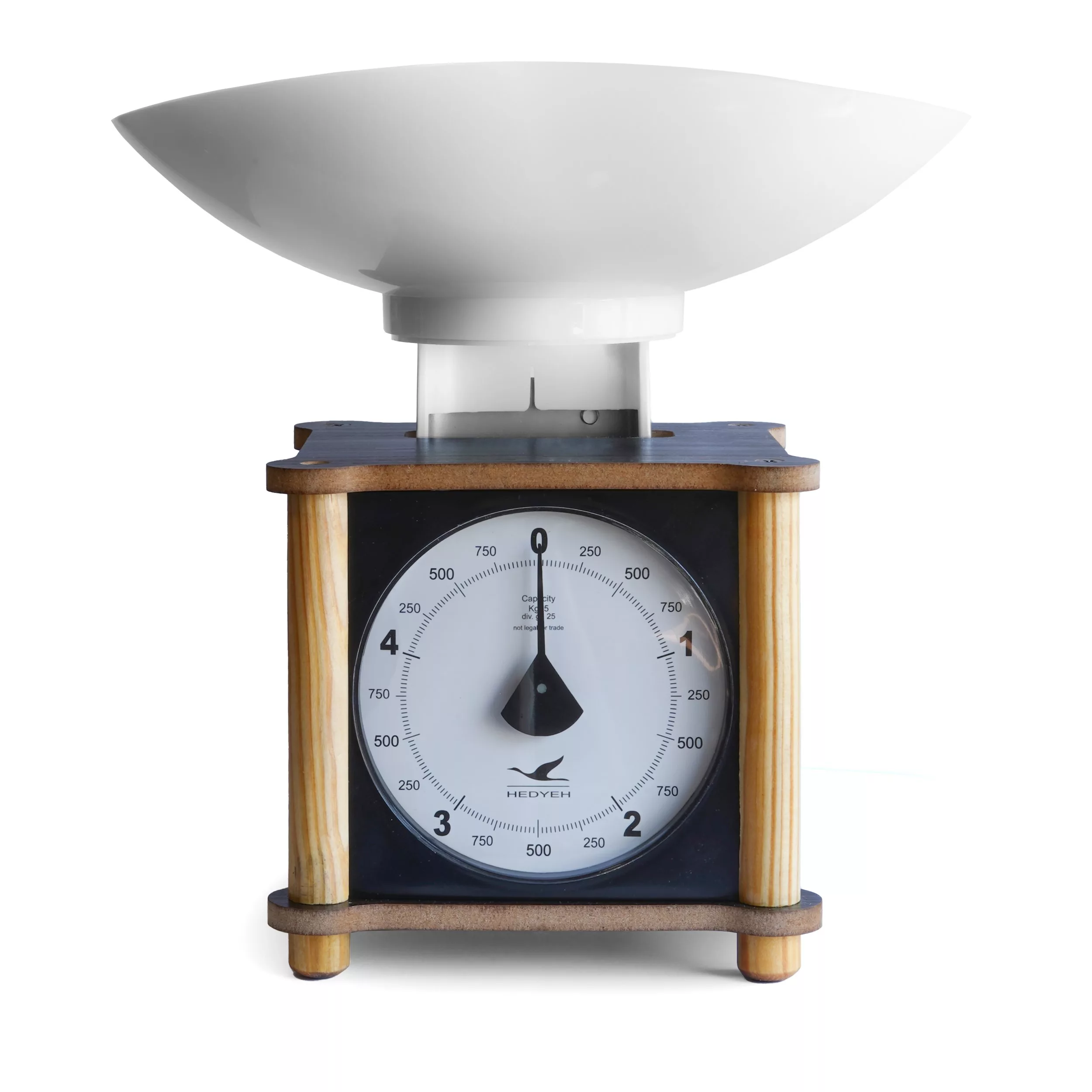 ترازوی آشپزخانه هدیه مدل چوبی MDF