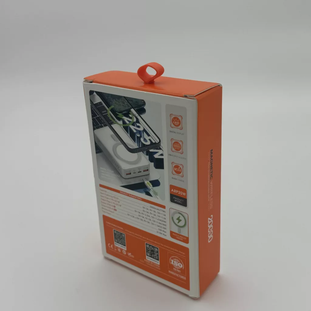 پاوربانک ارو مدل ARP20W ظرفیت 20000 میلی آمپر