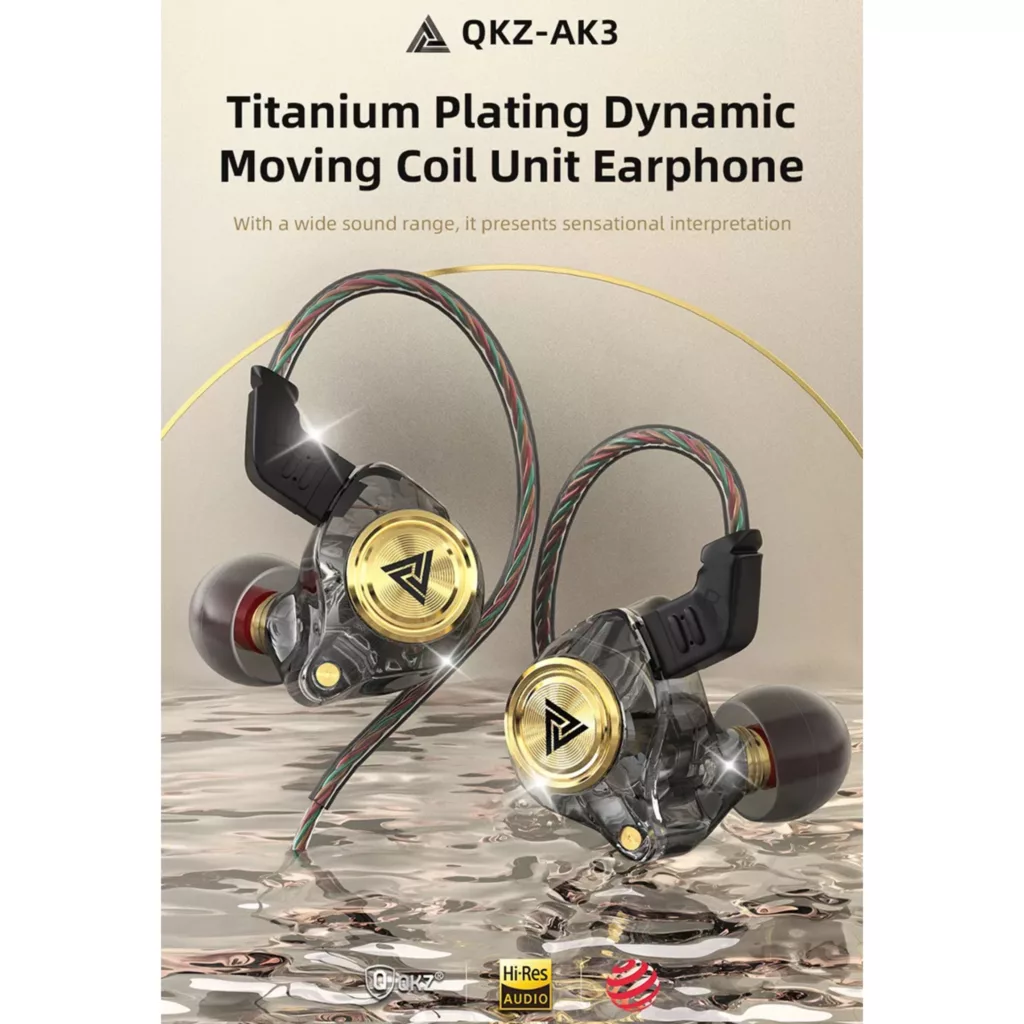 هندزفری کیو کی زد مدل AK3