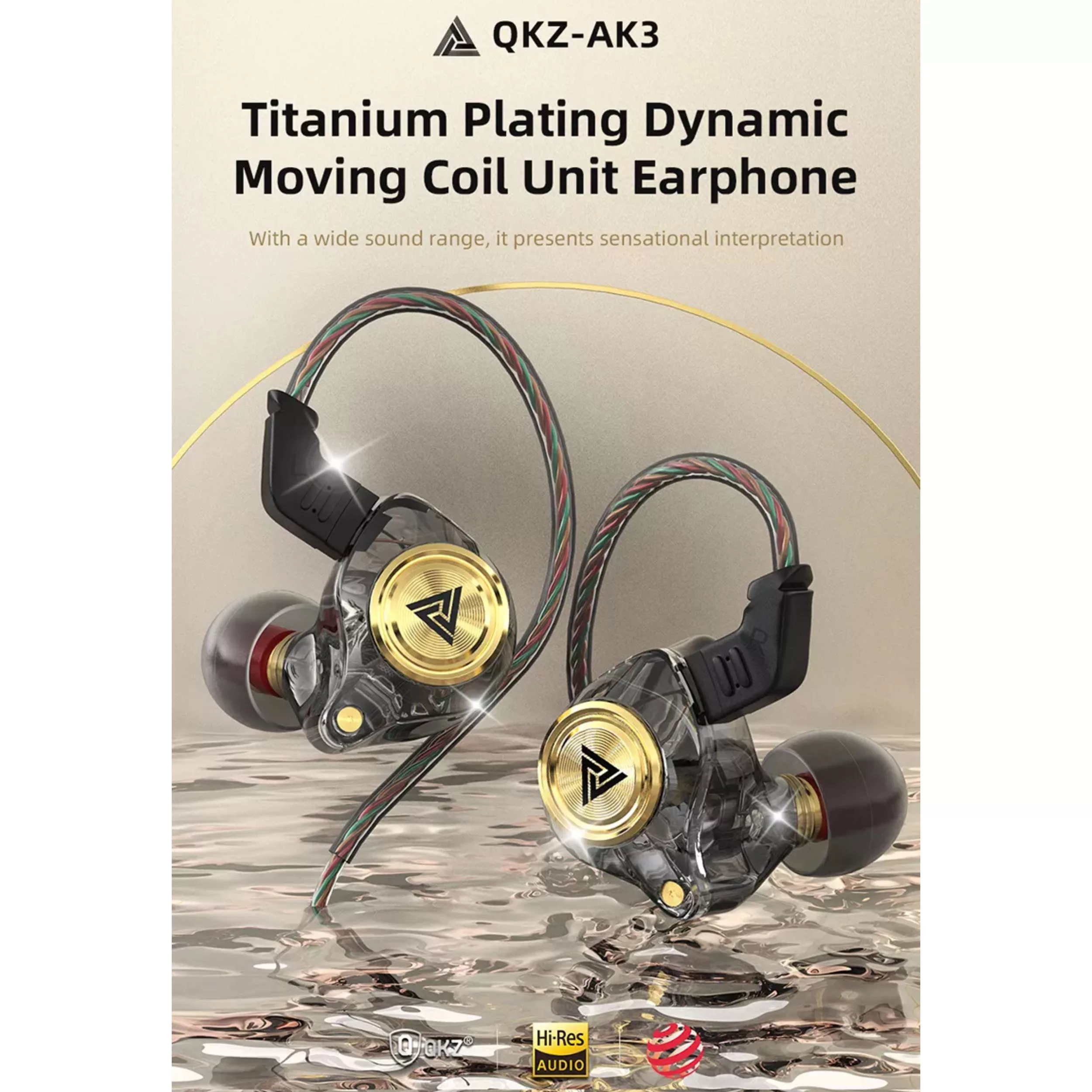 هندزفری کیو کی زد مدل AK3