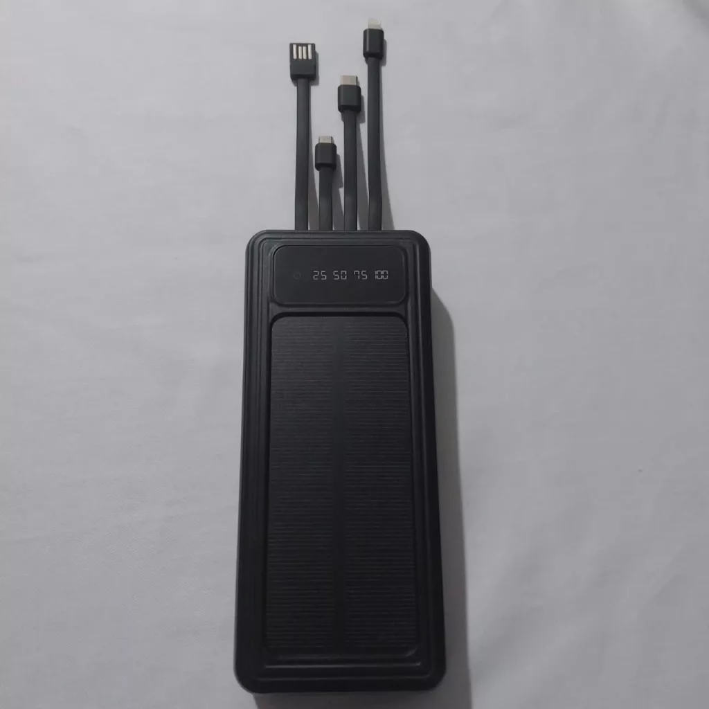 پاوربانک خورشیدی مدل Z-C206 ظرفیت 20000 میلی آمپر ساعت