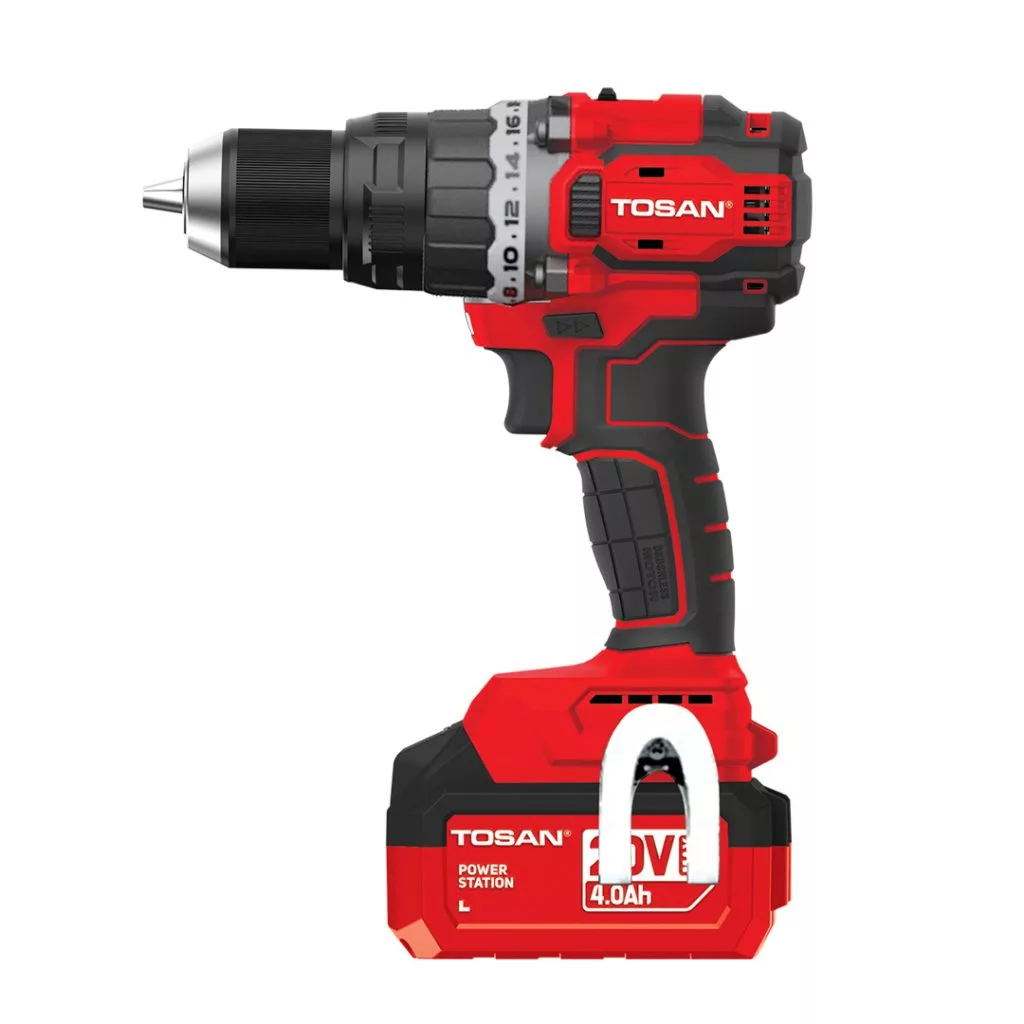 دریل شارژی چکشی 13 میلی متری 20 ولت توسن مدل 9621BHS