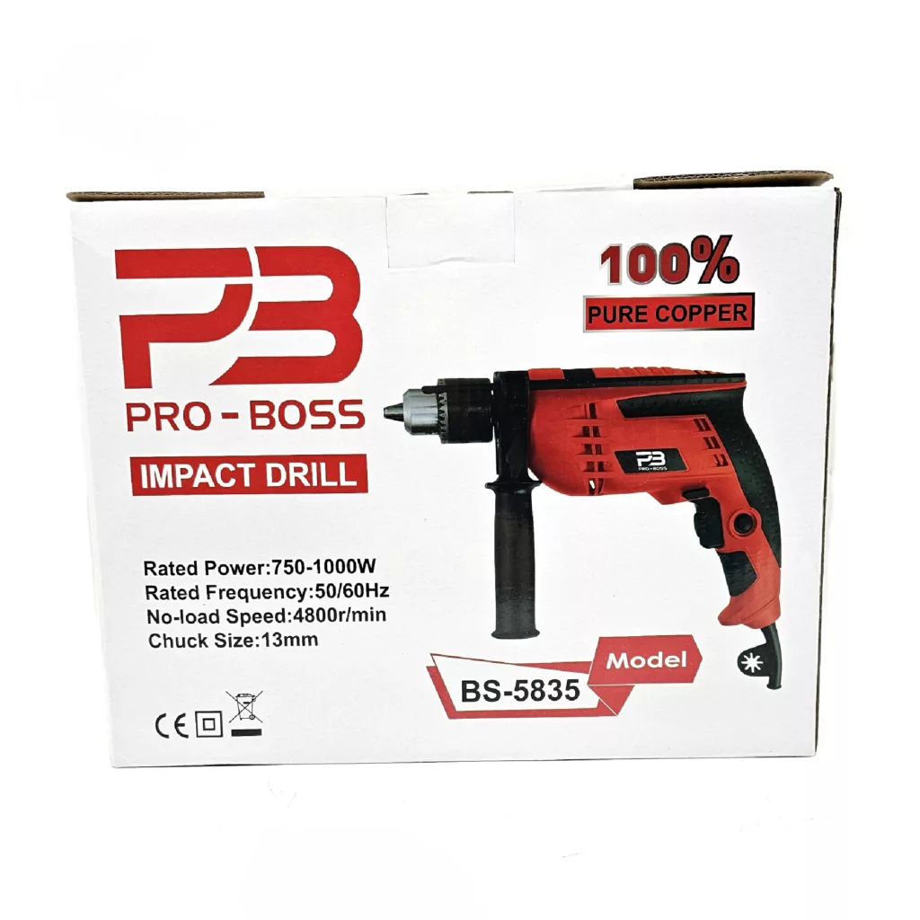 دریل چکشی پرو باس مدل BS_5835 کد 13