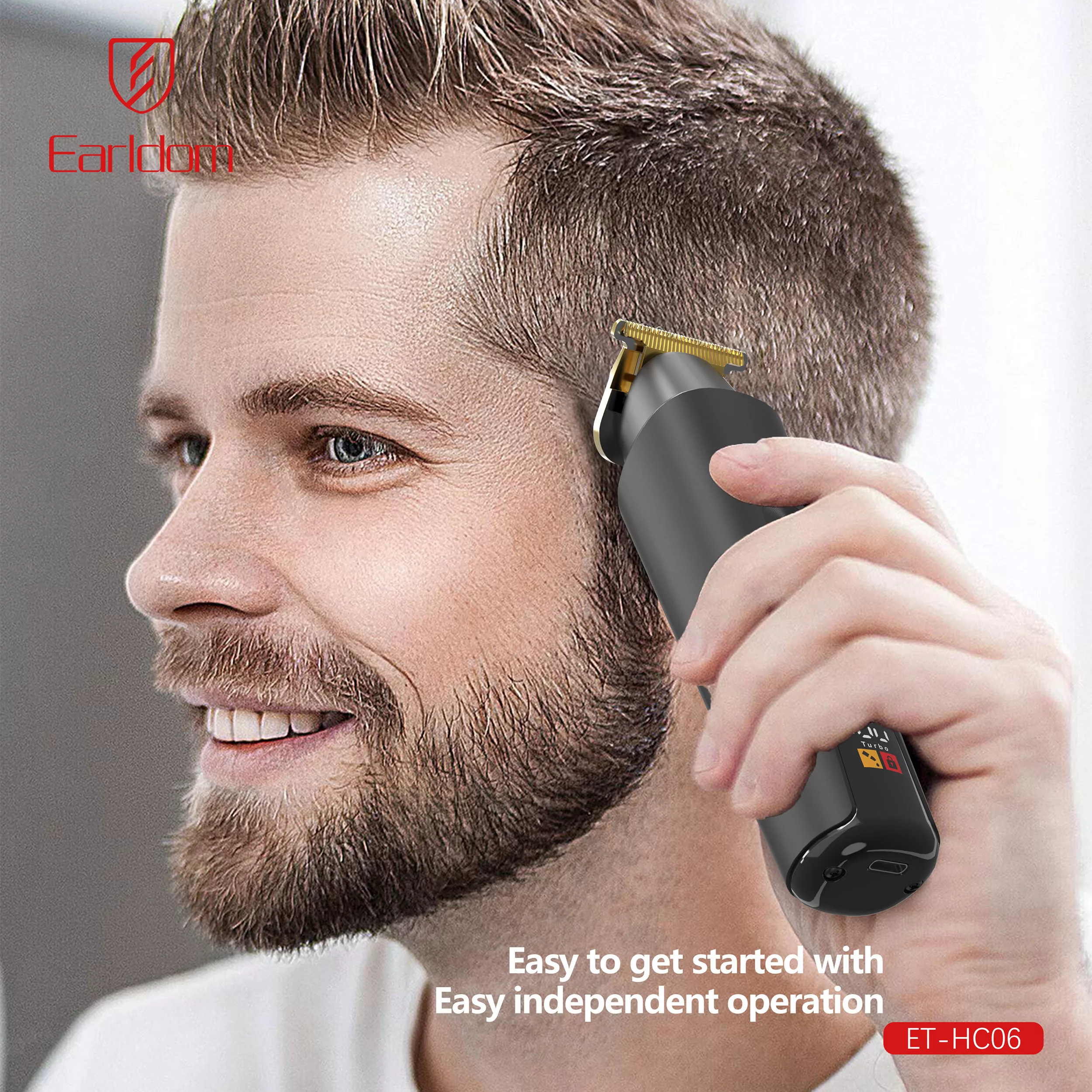 ماشین اصلاح موی سر و صورت شارژی ارلدام مدل HC06