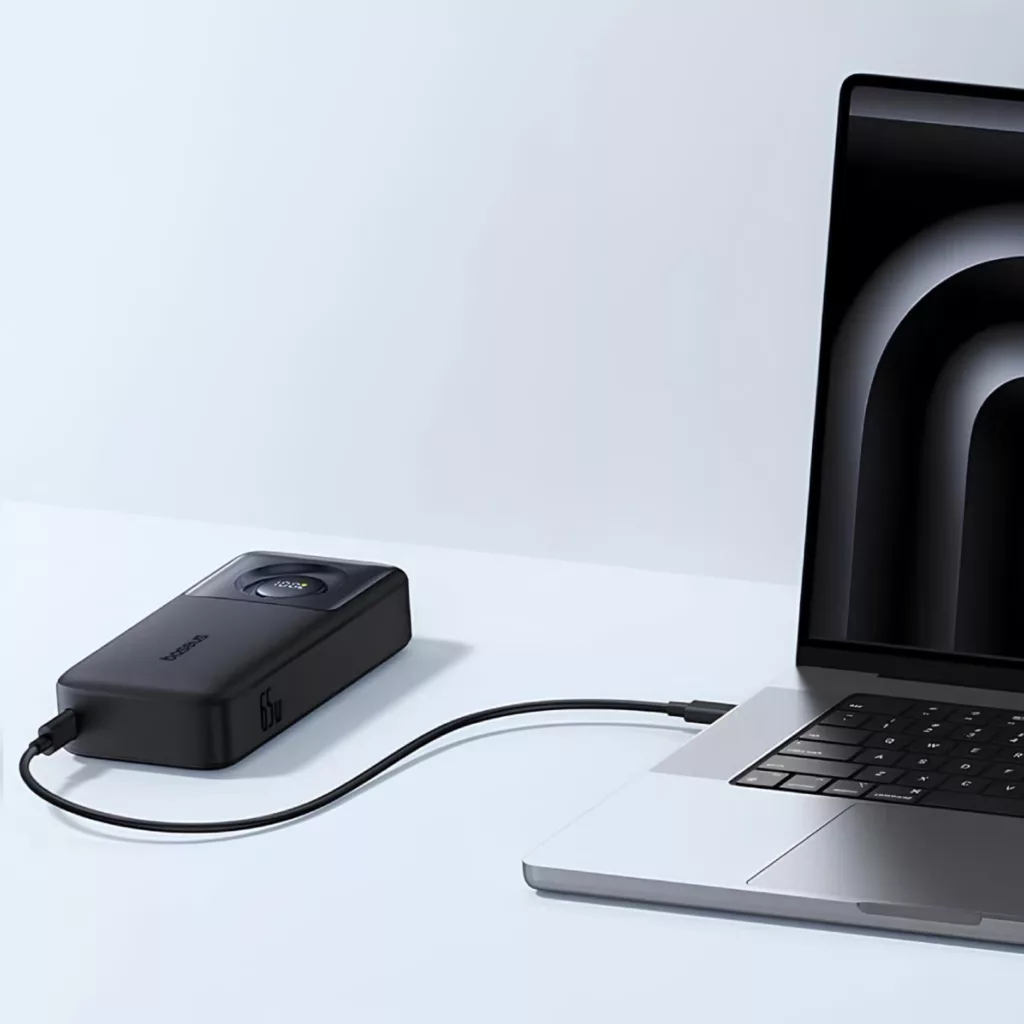 پاوربانک بیسوس مدل NOMOS 65W ظرفیت 20000 میلی آمپر ساعت