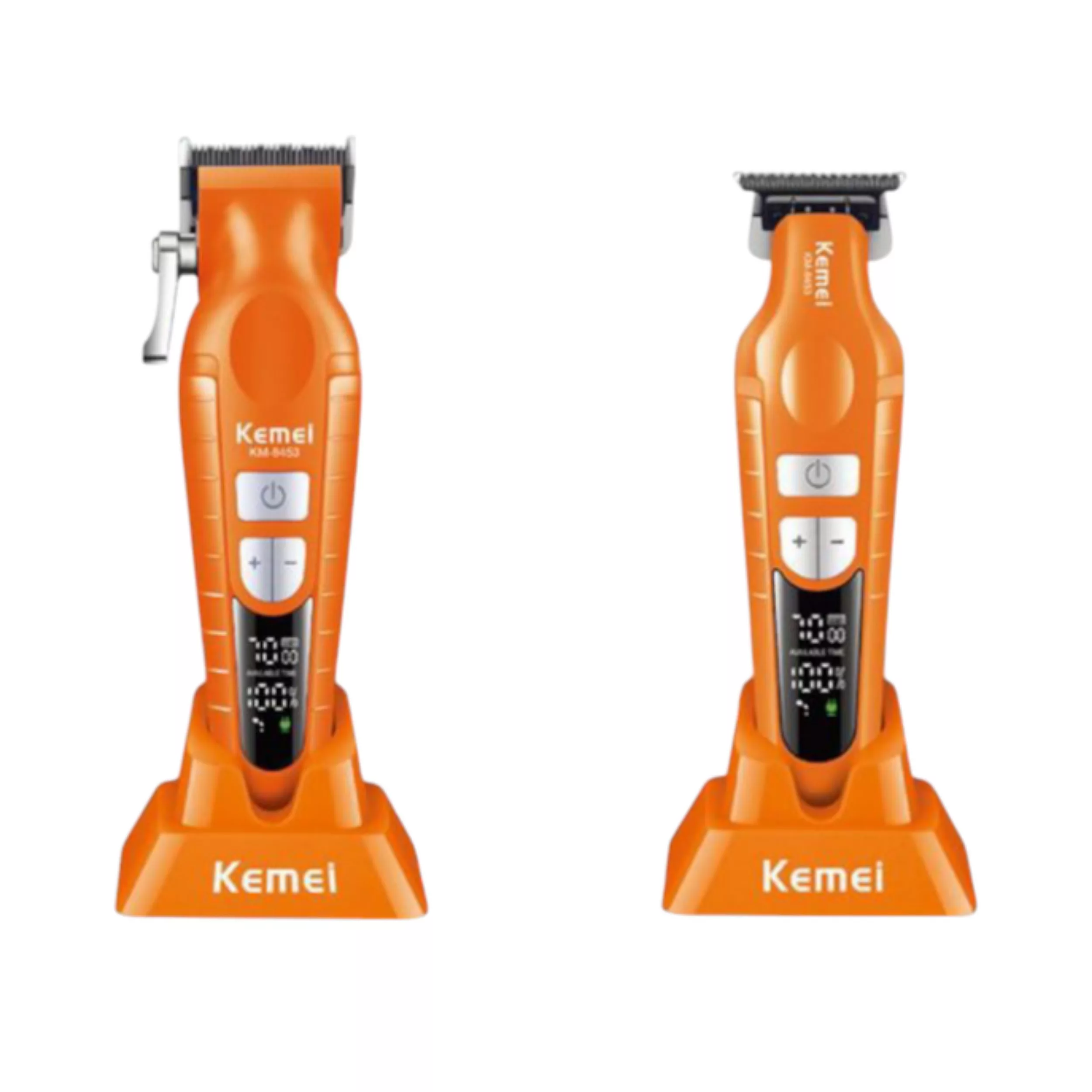 ماشین اصلاح موی سر و صورت شارژی کیمی مدل KM-8543 مجموعه 2 عددی