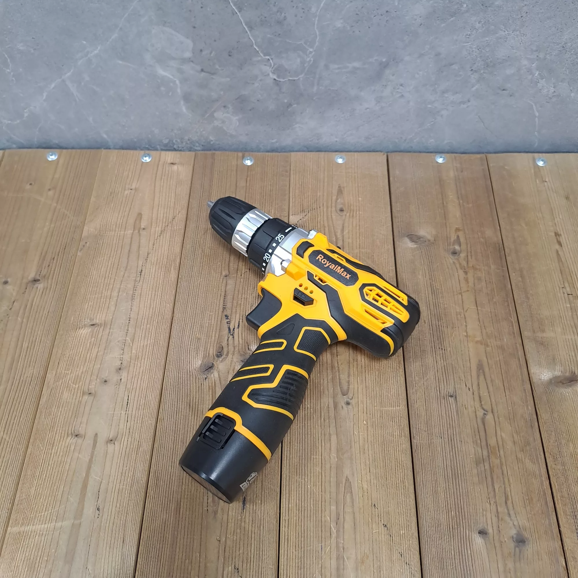 دریل پیچ گوشتی شارژی صنعتی رویال مکس مدل cordles drill