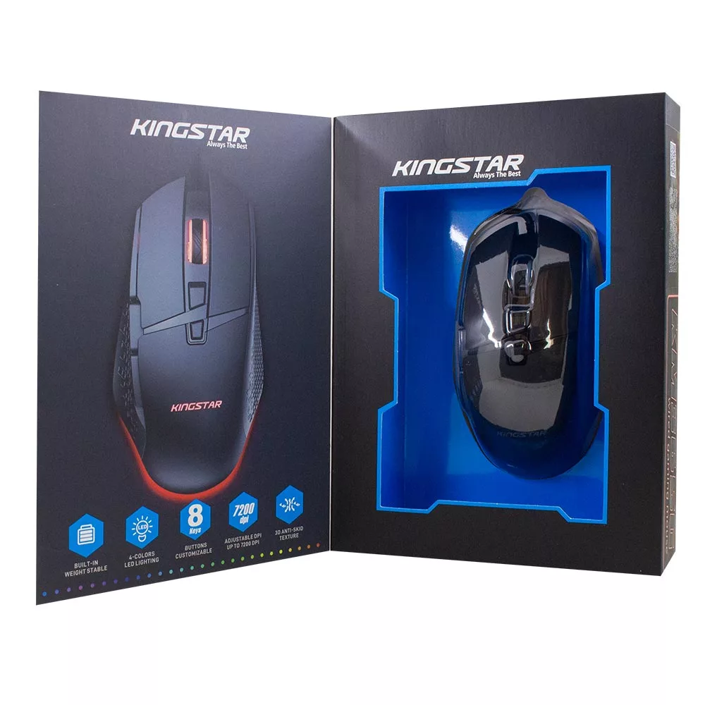 ماوس مخصوص بازی کینگ استار مدل KM365G