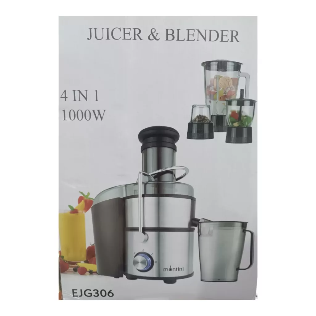 آبمیوهگیری چند کاره مونتینی مدل Ejg306