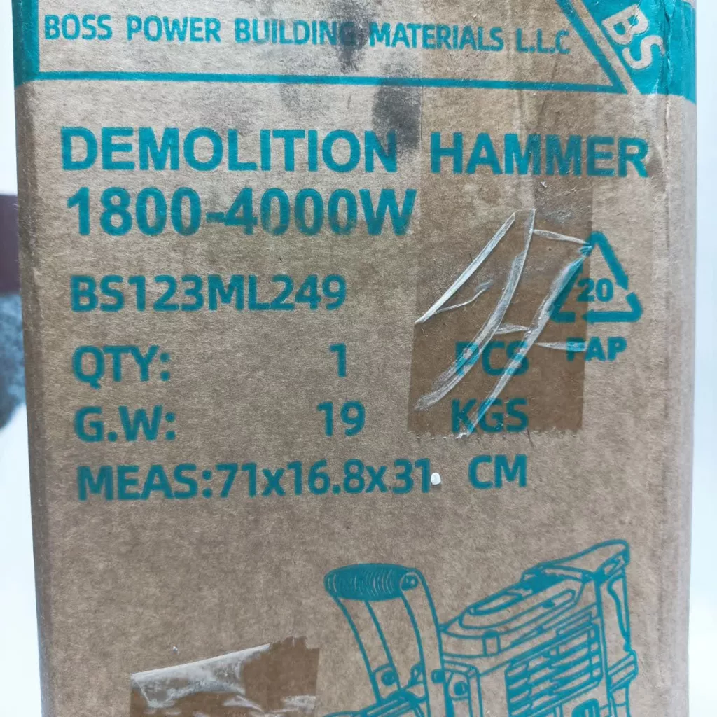 چکش تخریب باس مدل 19KG