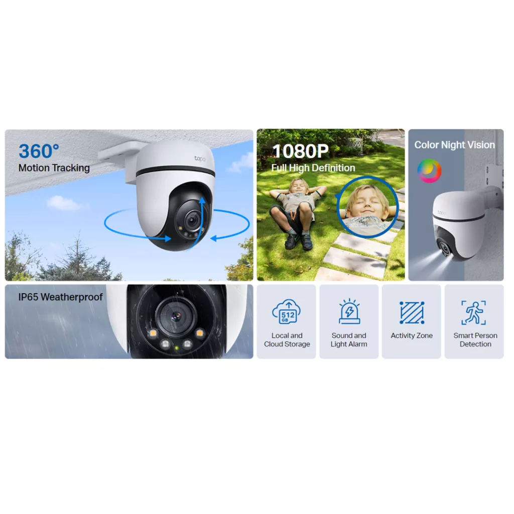 دوربین مداربسته بیسیم تپو مدل C500 V1.0