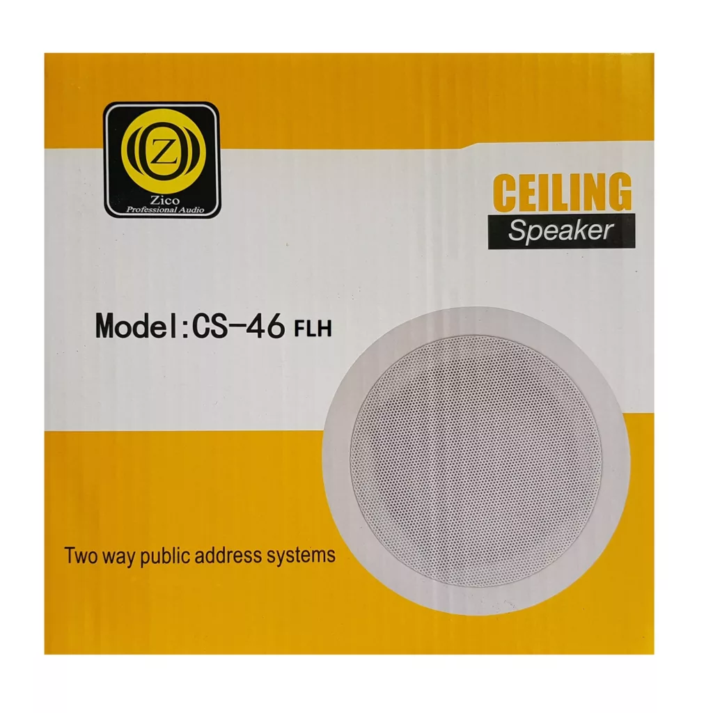 بلندگو سقفي زيكو مدل CS-46 FLH