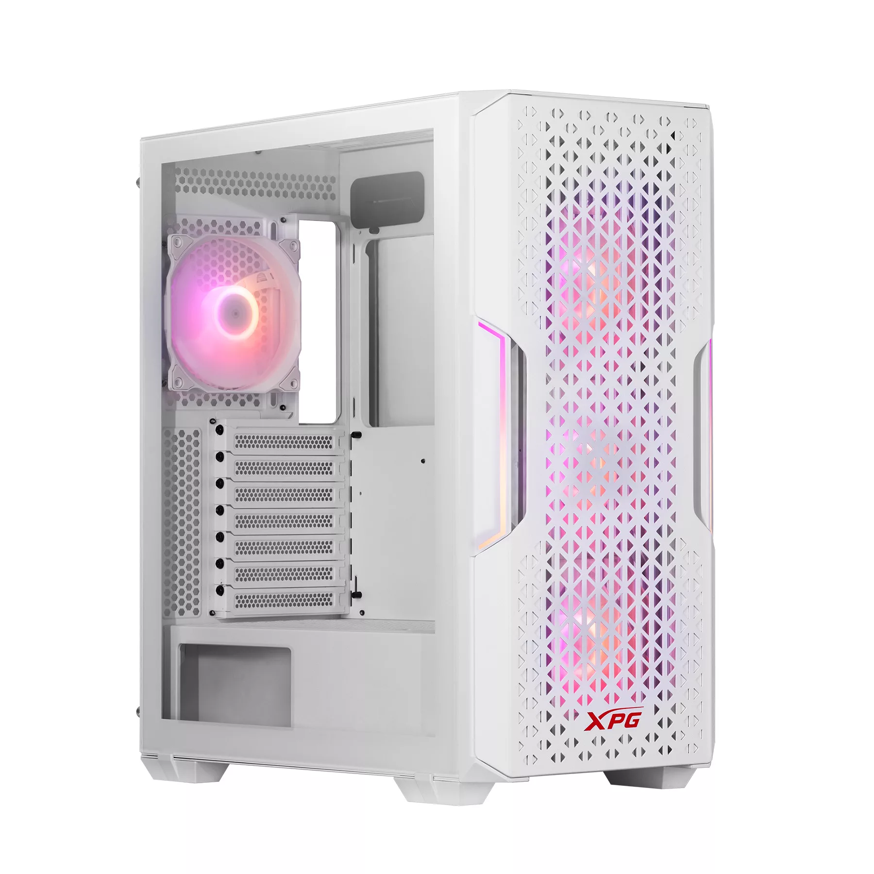 کیس کامپیوتر ای دیتا ایکس پی جی مدل STARKER AIR C WHITE