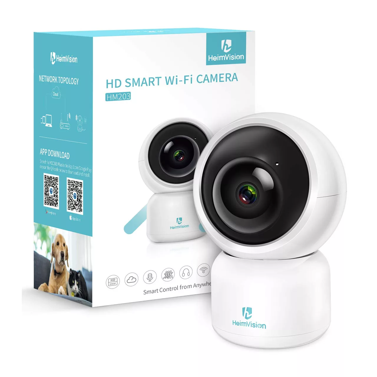 دوربین مداربسته تحت شبکه هیم‌ ویژن مدل HM203