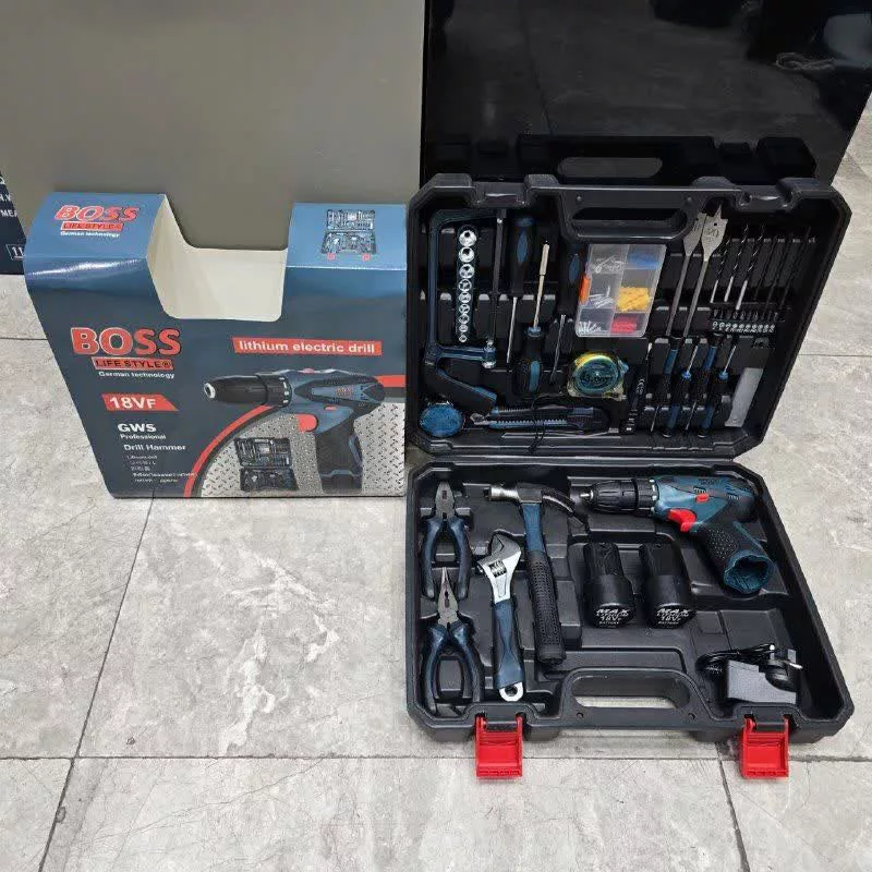 دریل پیچ گوشتی سه نظام 10 میلیمتری 18 وات باس مدل 1-261