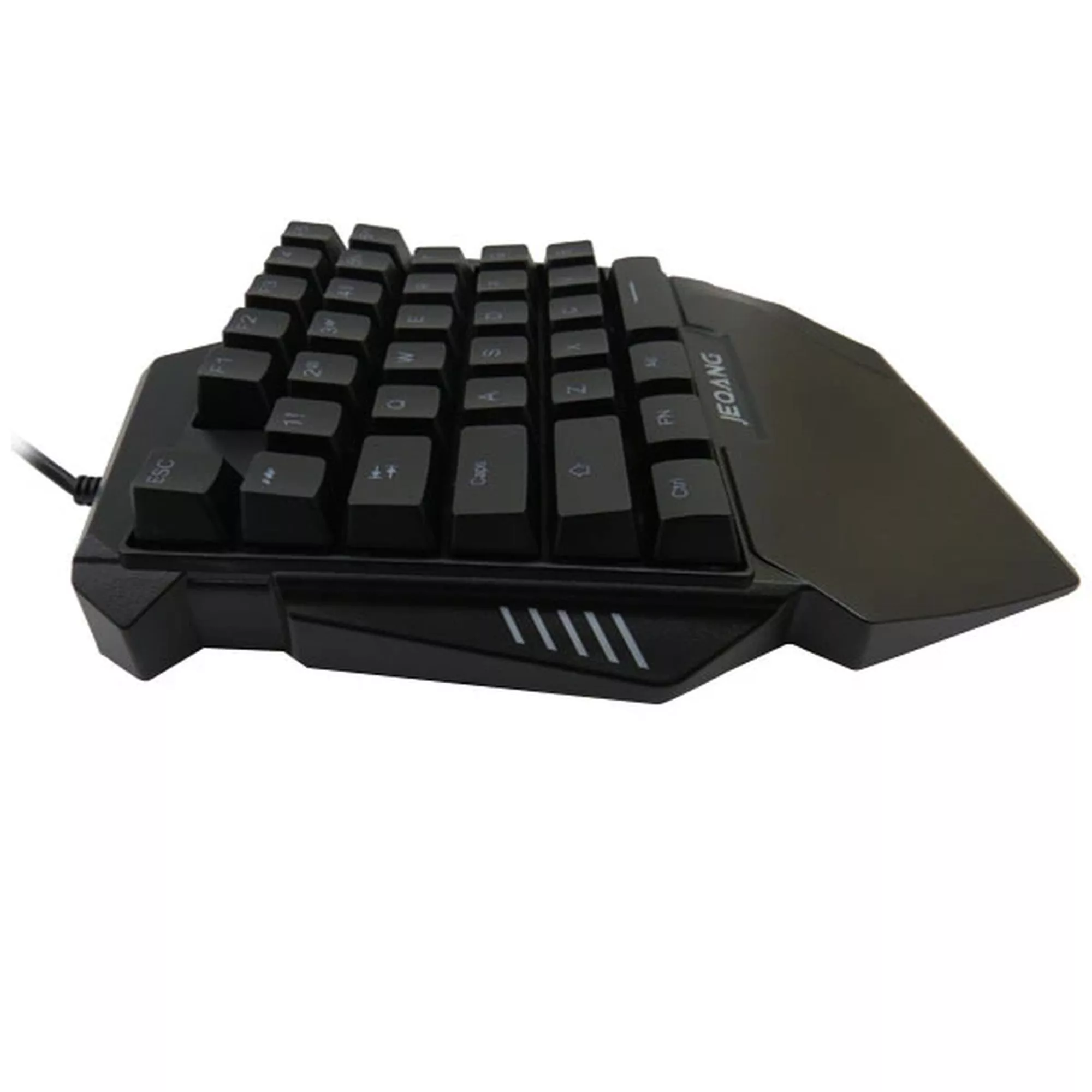 مینی کیبورد و ماوس گیمینگ جکنگ مدل JK-913، سوییچ ممبران، نورپردازی RGB LED