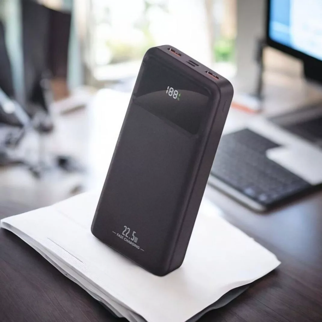 پاوربانک مدل 20000mah-22.5W ظرفیت 20000 میلی آمپر ساعت