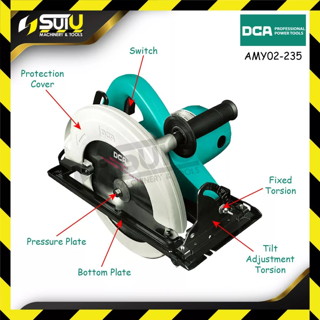 اره دیسکی دی سی ای مدل AMY02-235