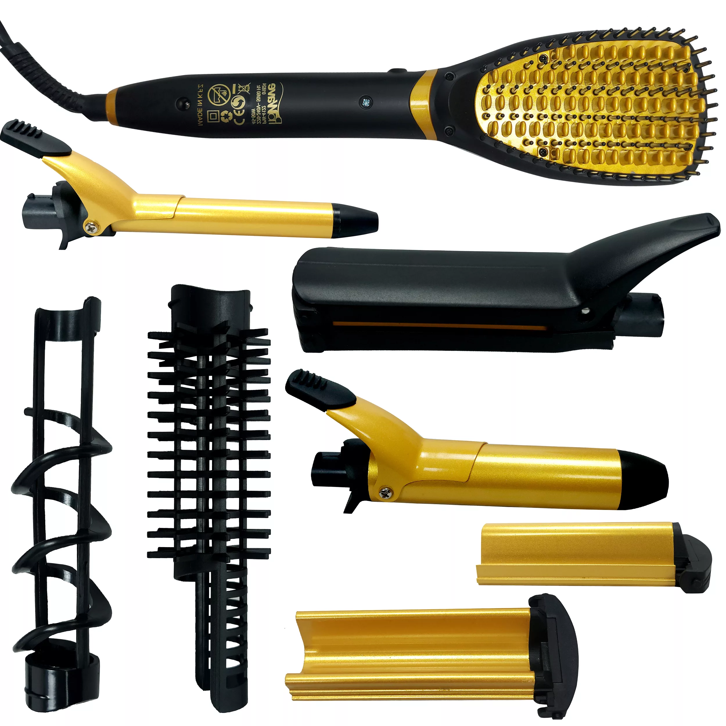 برس حرارتی و حالت دهنده مو چند کاره پروویو مدل pw-4122 برس حرارتی و حالت دهنده مو چند کاره پروویو مدل pw-4122