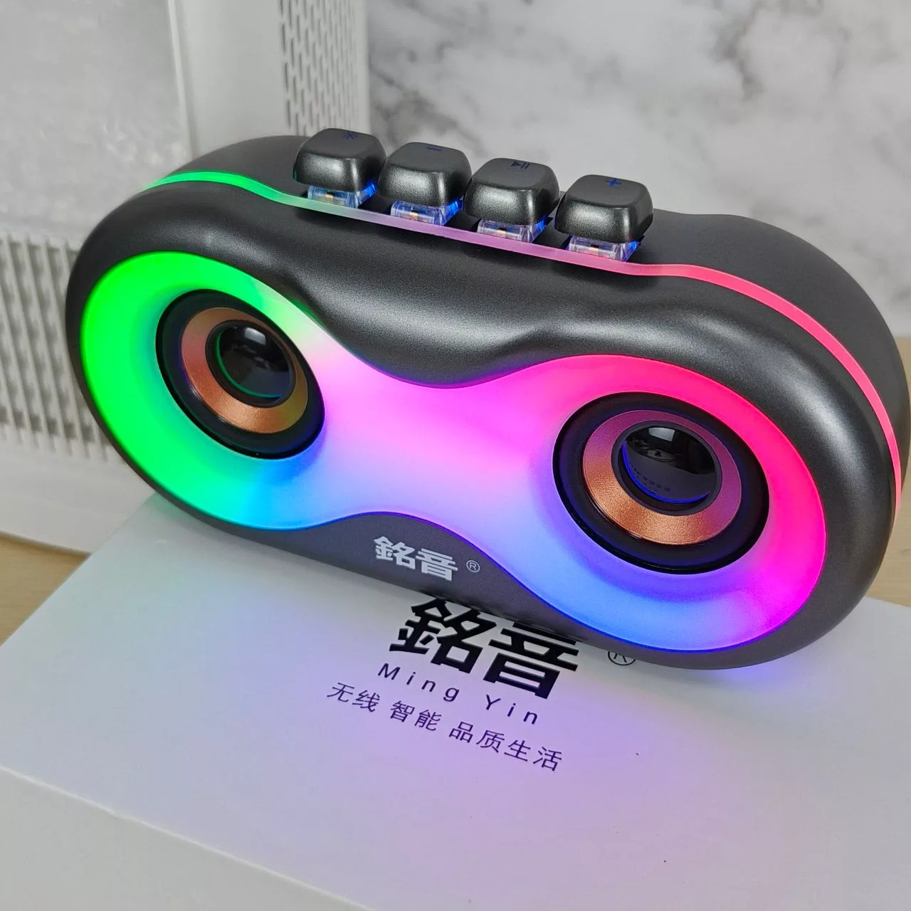 اسپیکر بلوتوثی قابل حمل مدل MING YIN