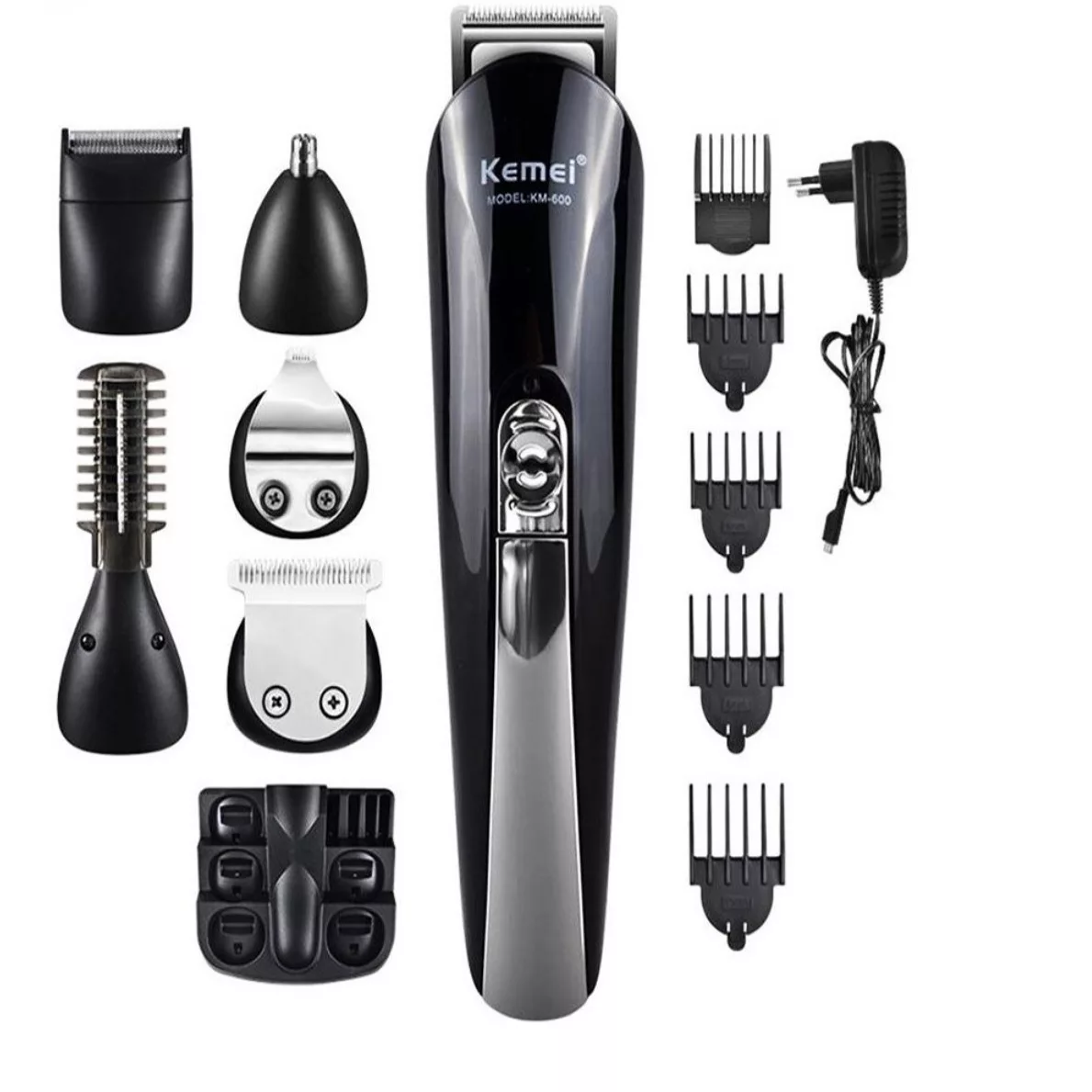 ست ماشین اصلاح موی صورت و بدن شارژی کیمی مدل Grooming&nbsp; 11in1