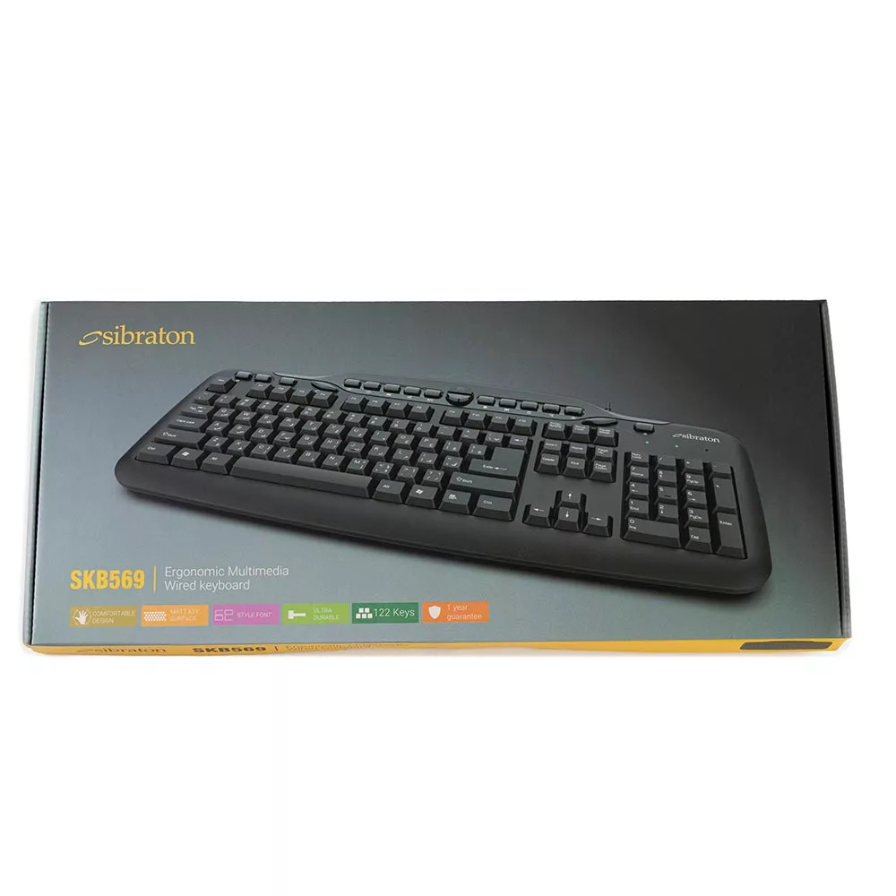 کیبورد سیبراتون مدل SKB569
