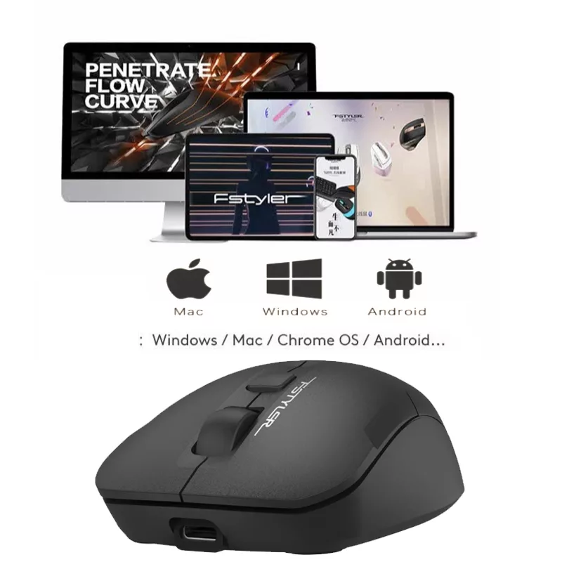 ماوس بی سیم ای فورتک مدل FSTYLER_FG16CS_AIR2