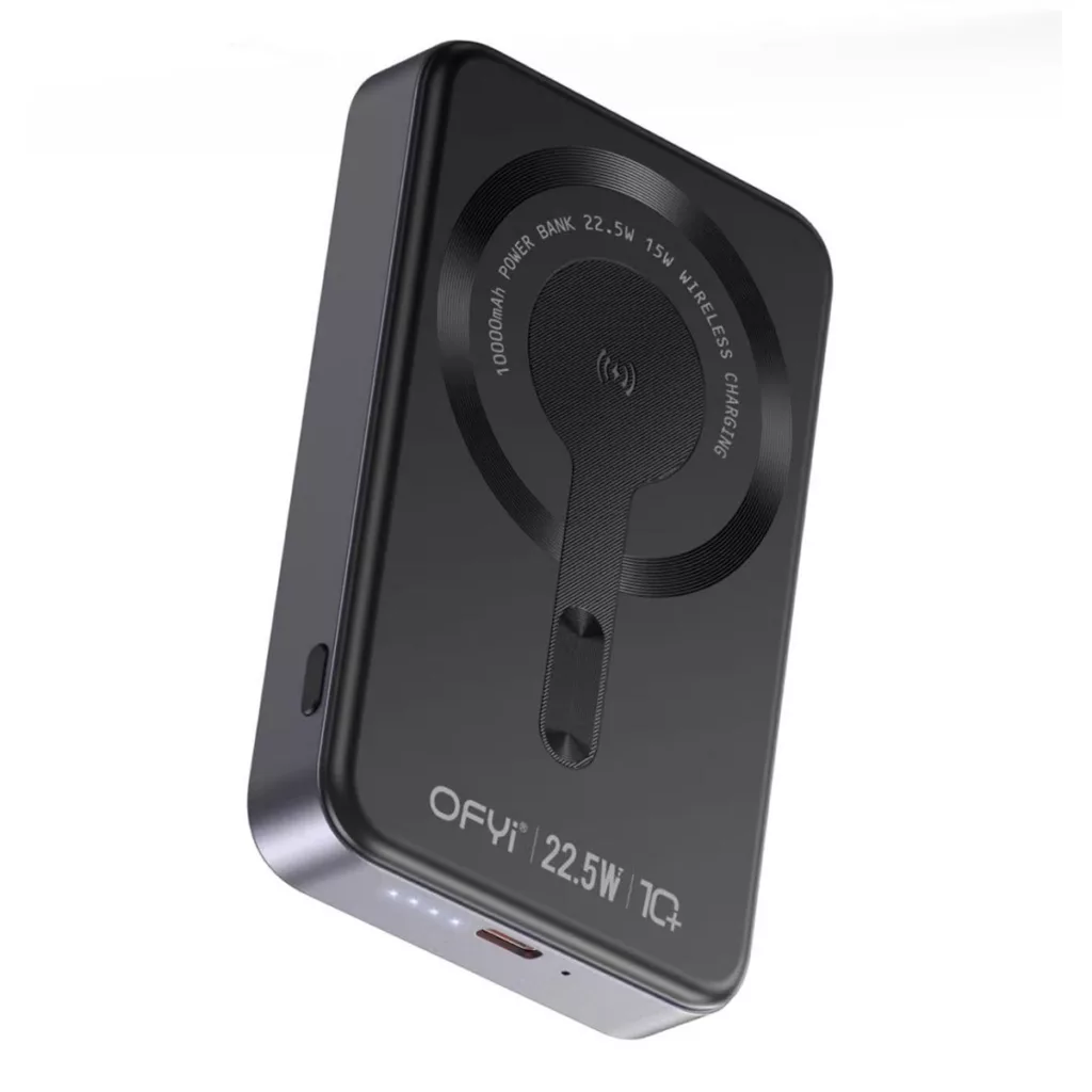 پاوربانک اوفی مدل MagSafe PB-08 22.5W ظرفیت 10000 میلی آمپر ساعت