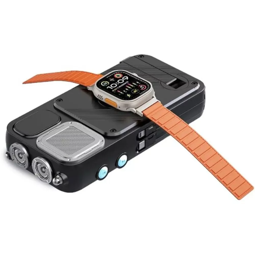 پاوربانک پاورولوژی مدل PP049 ظرفیت 16000 میلی آمپر ساعت