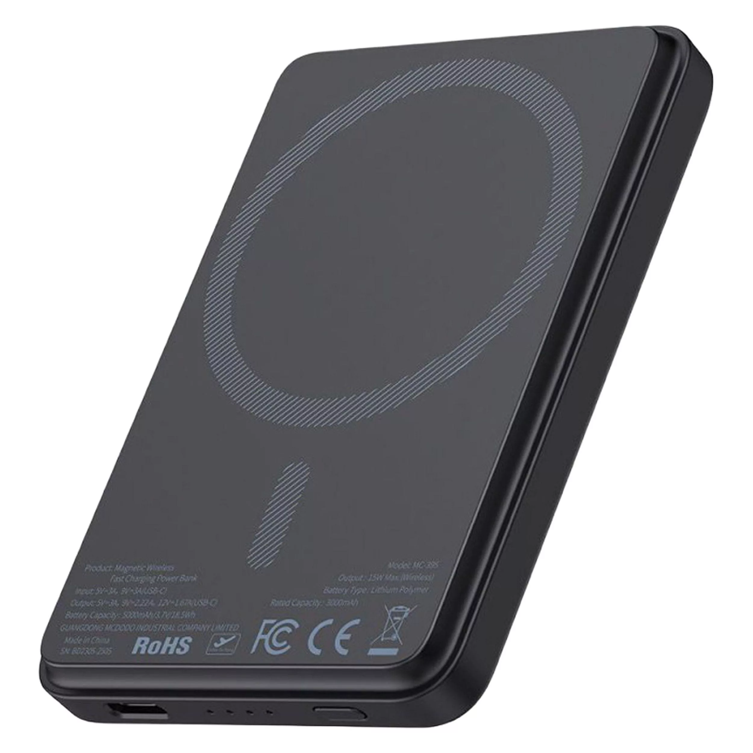 پاوربانک مک دودو مدل MC-395 ظرفیت 5000 میلی آمپر ساعت