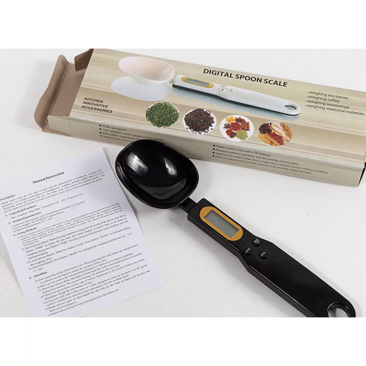 ترازوی آشپزخانه مدل قاشقی digital scale