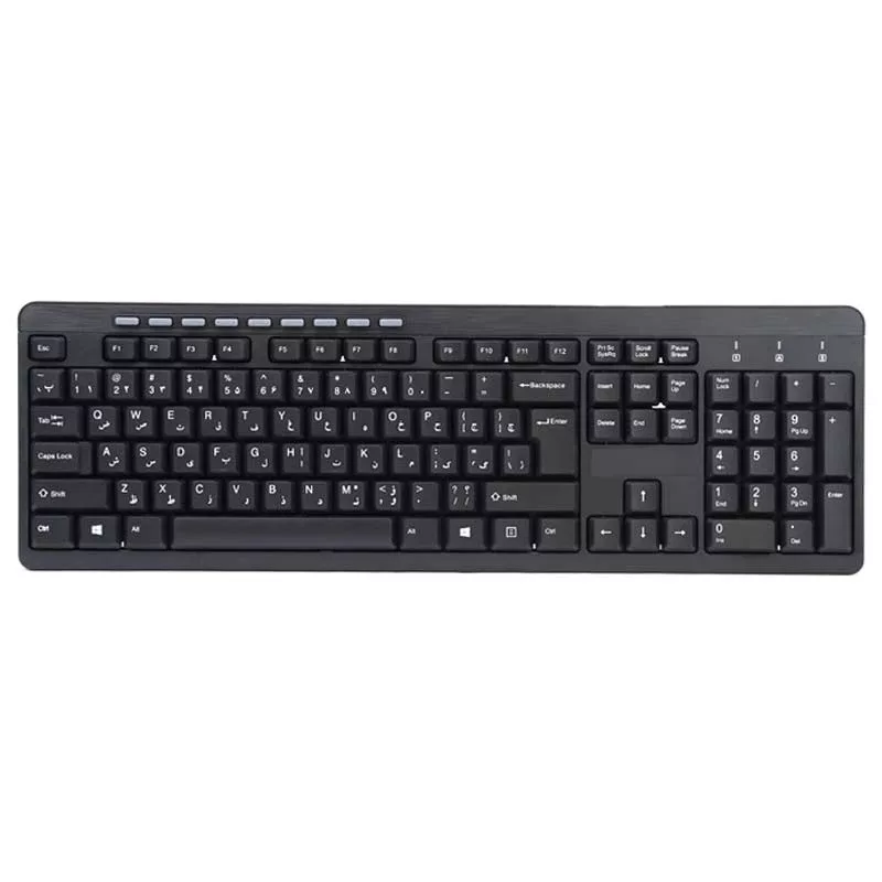 کیبورد مدل V-KB6117-N