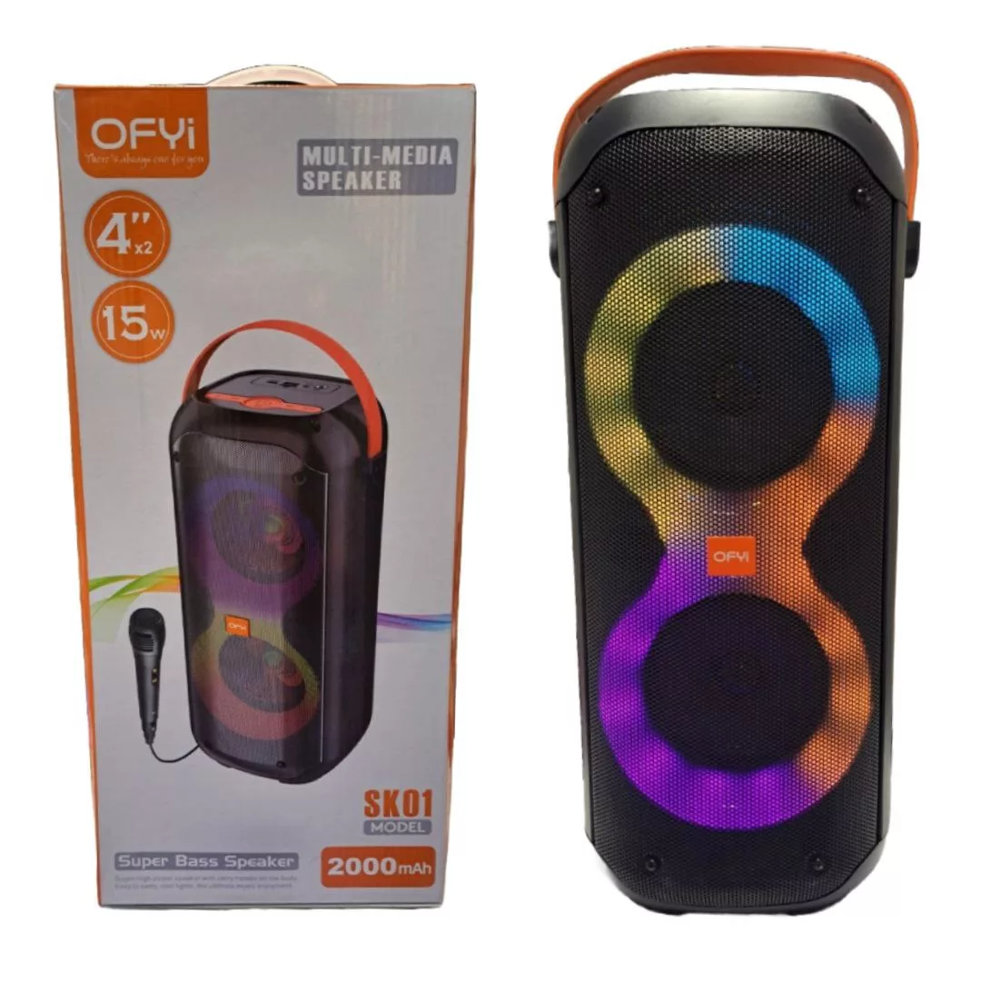 اسپیکر بلوتوثی قابل حمل اوفای مدل SK01