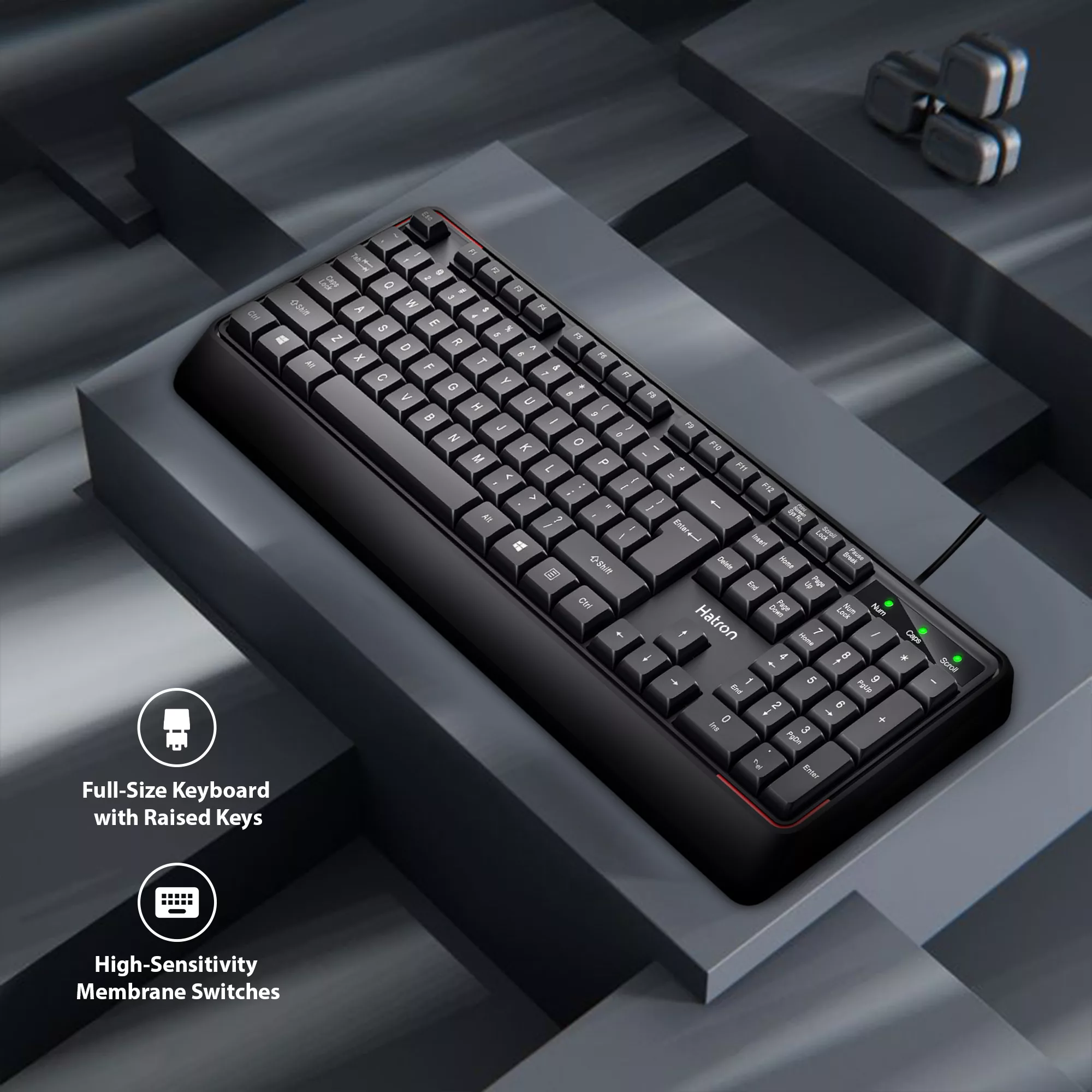 کیبورد هترون مدل HK180