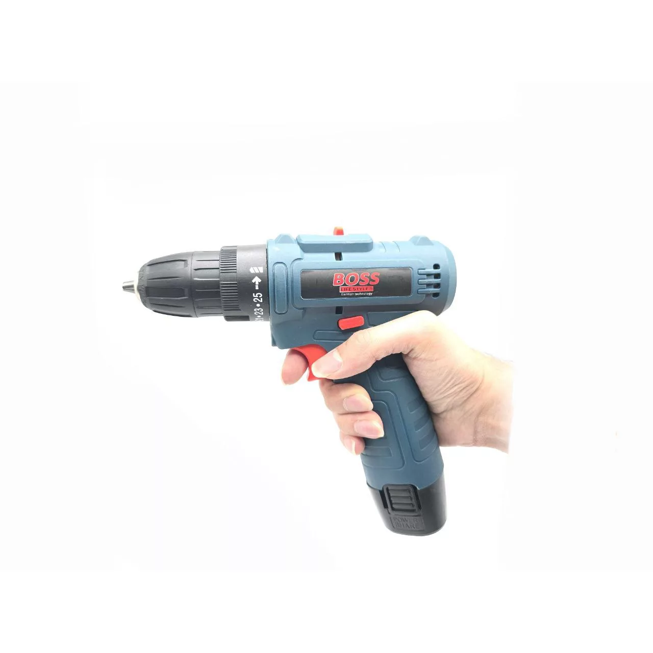 مجموعه 29 عددی دریل 10 میلیمتری 18 ولت باس مدل DualBattery-18VOLT