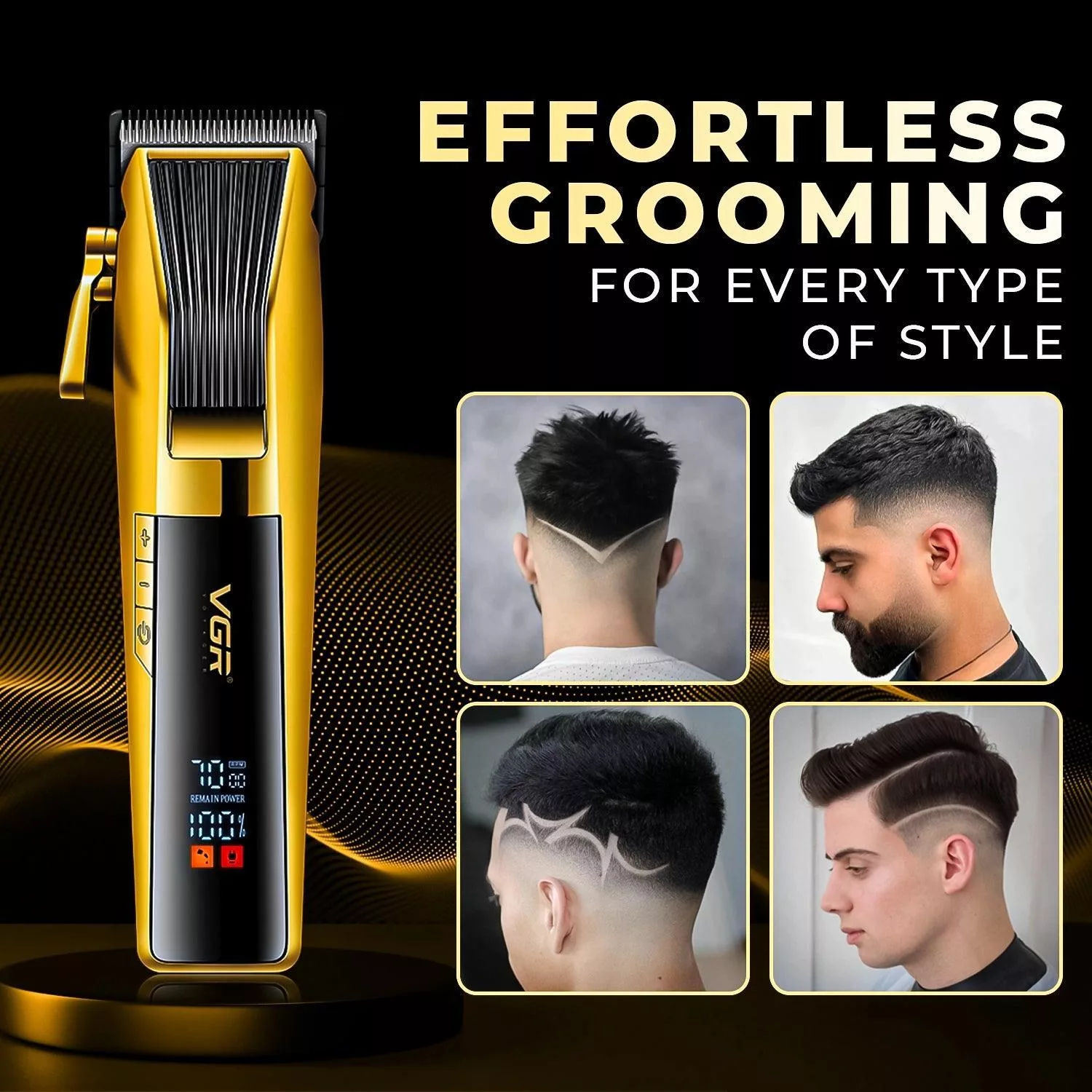 ماشین اصلاح ماشین اصلاح مو صورت شارژی وی جی آر مدل V-177