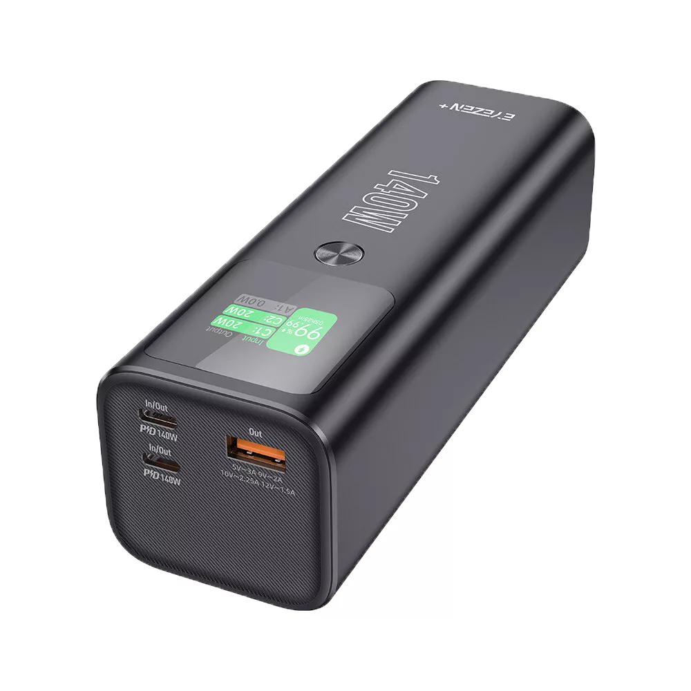 پاوربانک اِیزن پلاس مدل EP-12 ظرفیت 25000 میلی آمپر ساعت