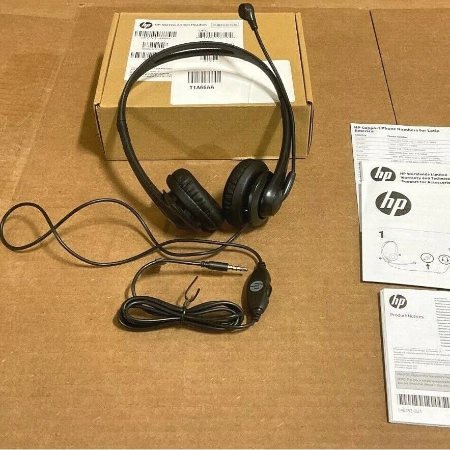 هدست سیمی اچپی مدل T1A66AA