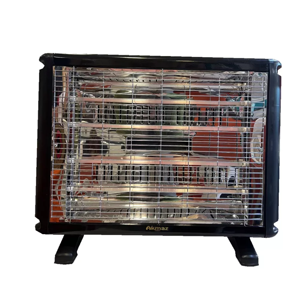 بخاری برقی آکماز مدل 6 المنته فن دار توربو