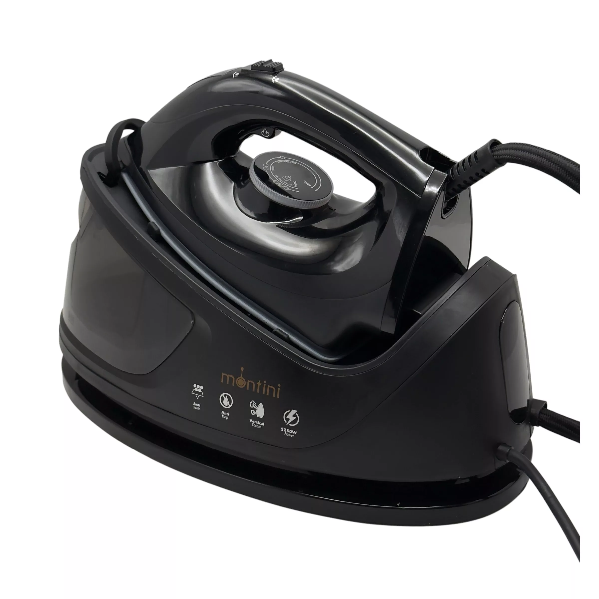 اتو مخزن‌دار 2400 وات مونتینی مدل BURTON