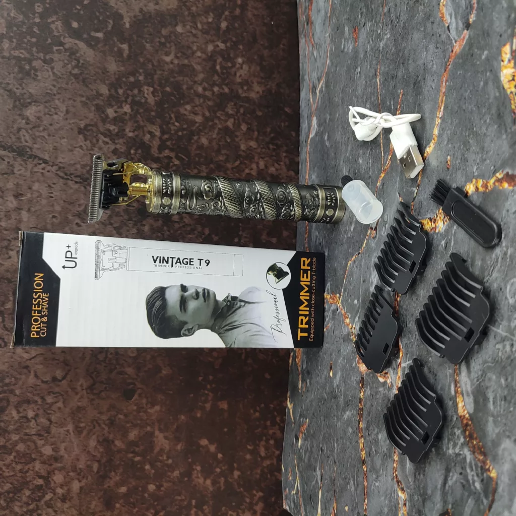 ماشین اصلاح موی سر و صورت وینتیج مدل T9 Upgrade plus