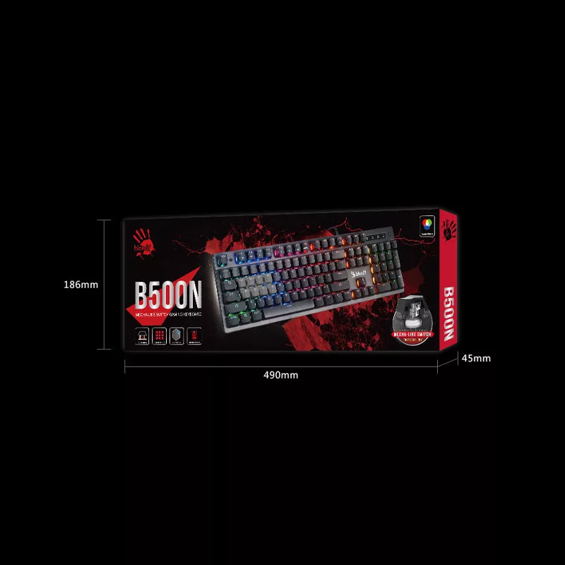 کیبورد مخصوص بازی بلادی مدل B500N