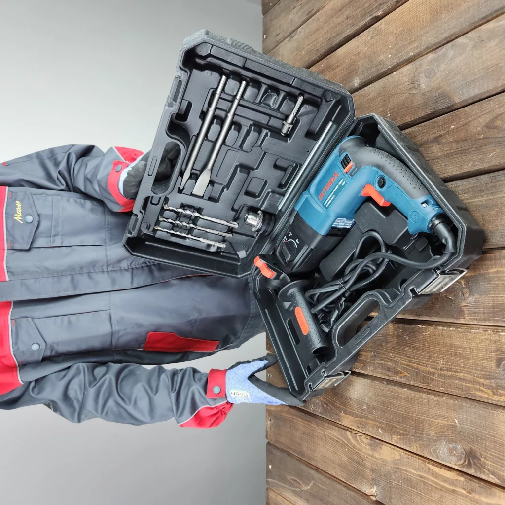 مجموعه  8 عددی دریل بتن کن صنعتی اینتیمکس کد 3000w