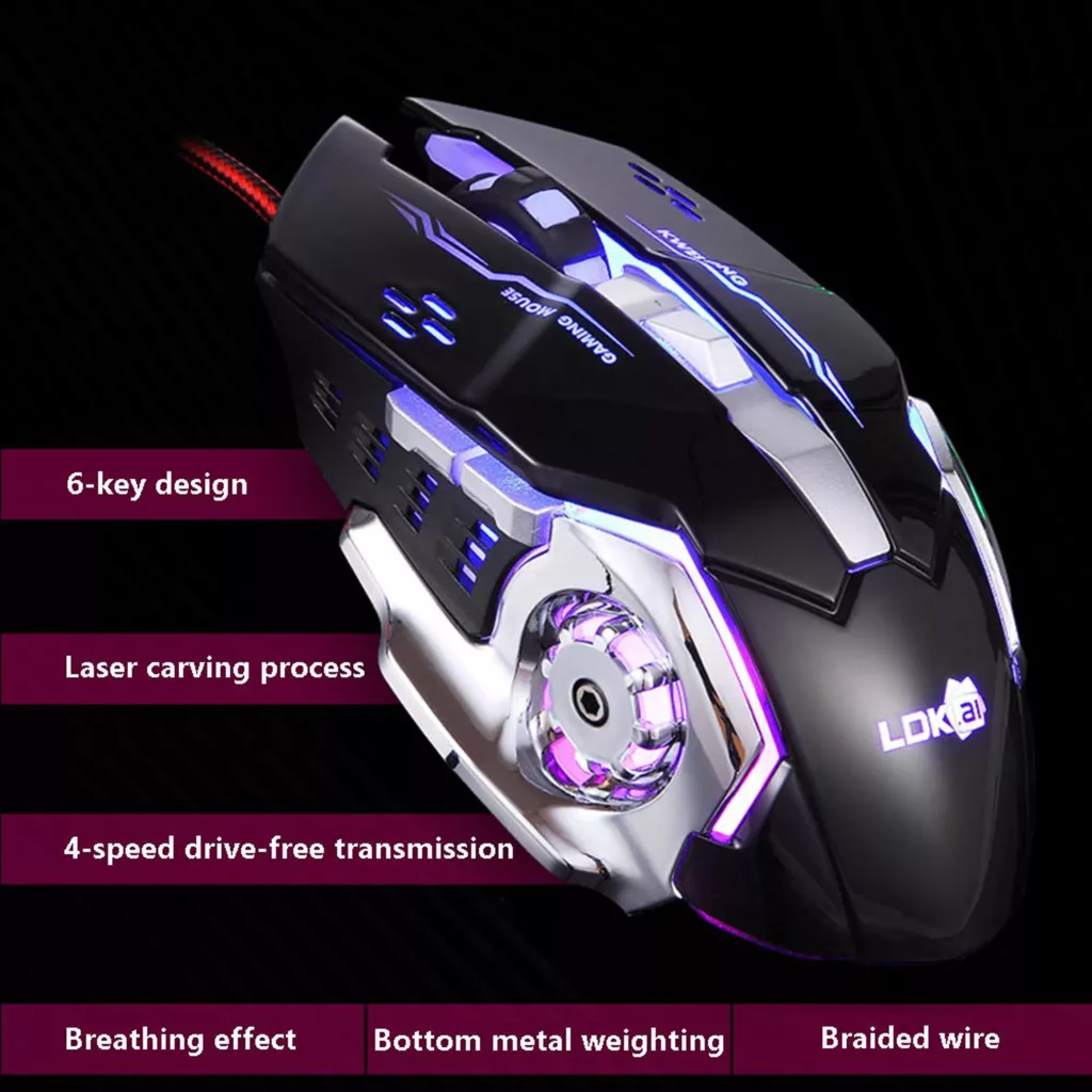 ماوس مخصوص بازی ال دی کی مدل GM20