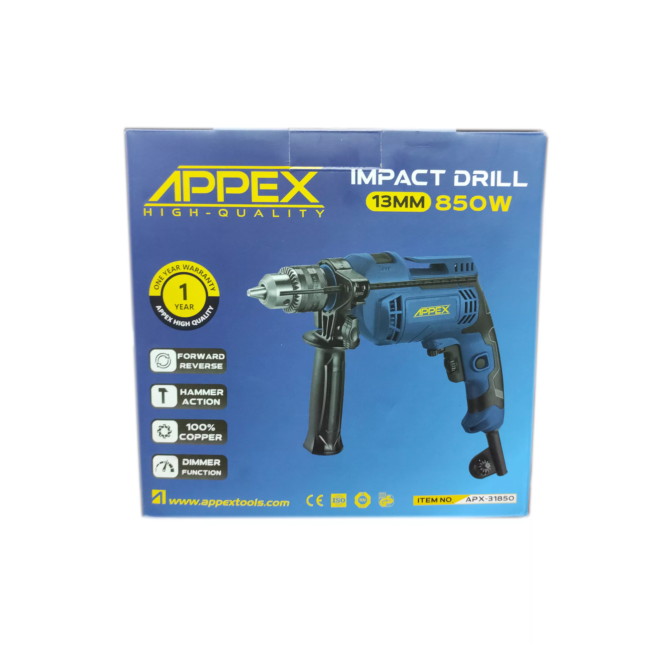 دریل چکشی اپکس مدل APX 31850