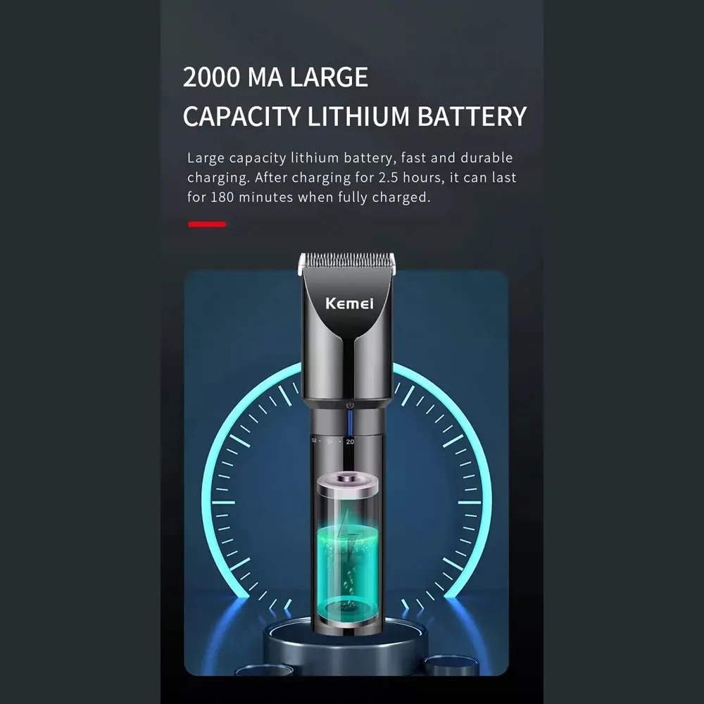 ماشین اصلاح موی سر و صورت کیمی مدل KM-3293