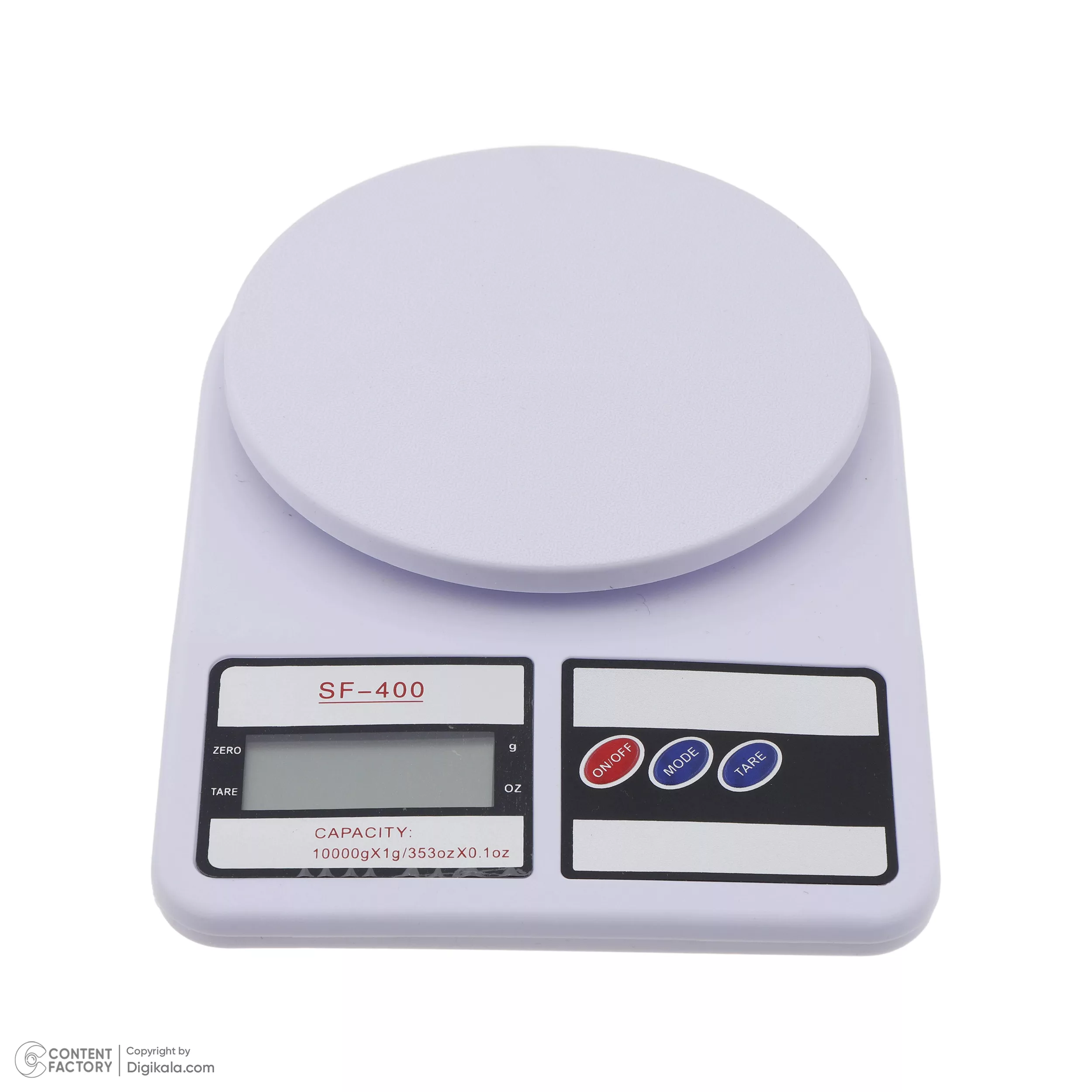 ترازوی آشپزخانه الکترونیک مدل SF-400