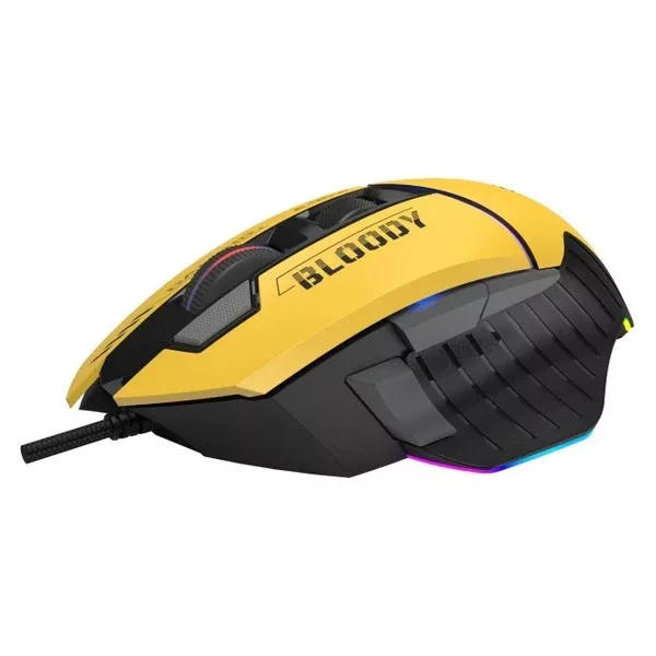 ماوس گیمینگ بلادی مدل W95 Max Sport Lime Activated